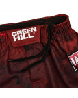 Шорты "Green Hill" HARDCORE MMA красные, p.S Красный-фото 3 additional image